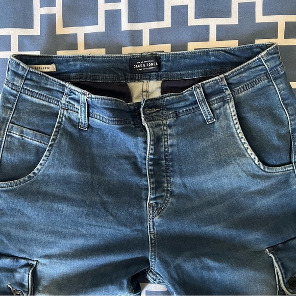 Jack & Jones Cargo Pants Jeans Size 31 - Picture 3 of 8